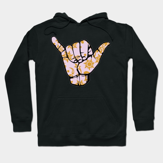 Tangled Shaka Hand Hoodie by lolsammy910